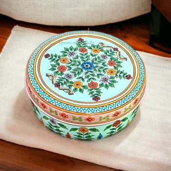 Hand Painted Stainless Steel Spices Box for your Kitchenware and Best Gift especially for mothers who appreciate both functionality and artistry in their cooking space Regular